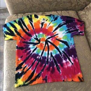Colortone Youth Tie Dye T-Shirts,S(6/8),100%Cotton